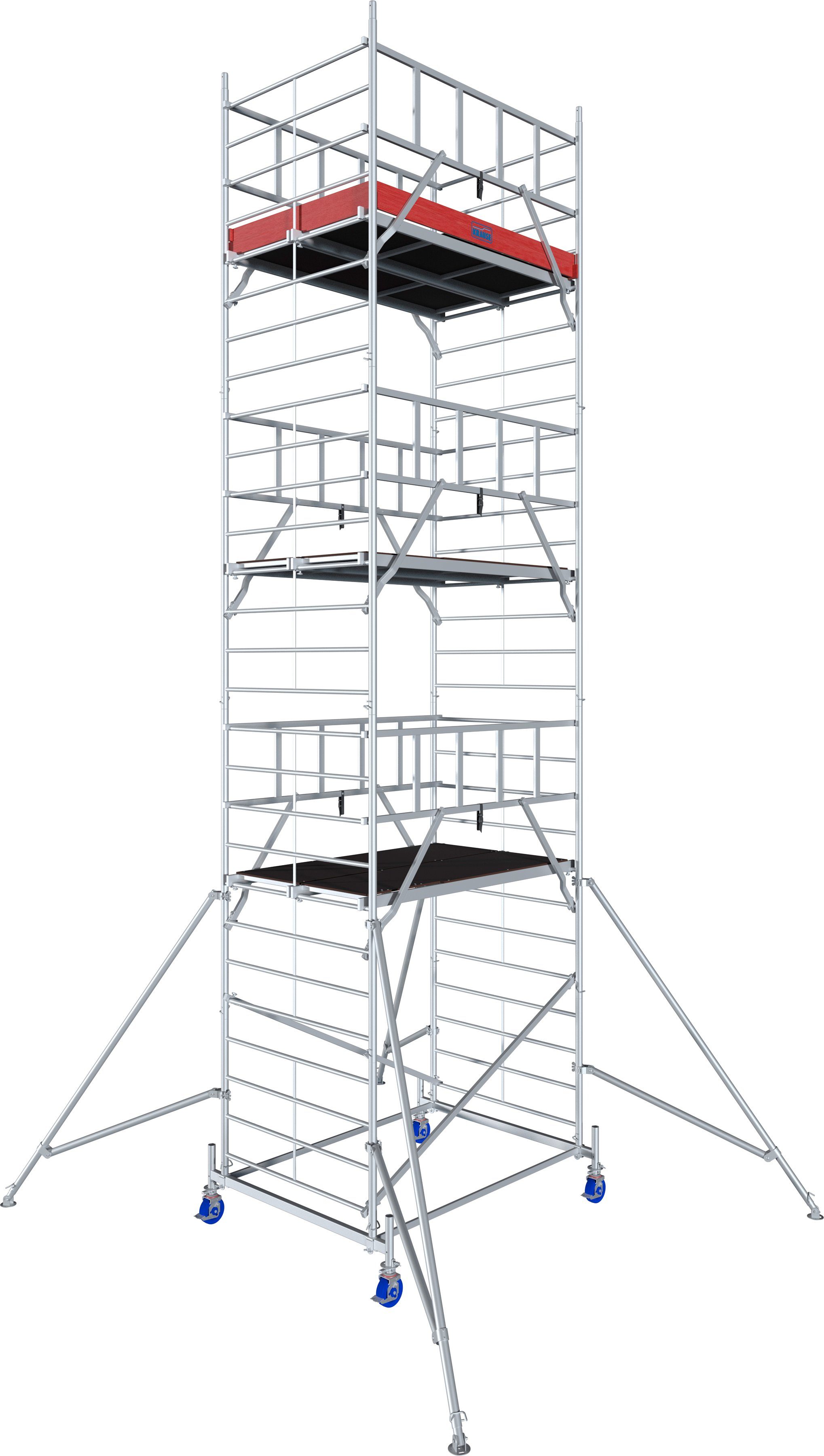 KRAUSE Fahrgerüst ProTec XXL Breitaufbau, (Set), Arbeitshöhe: 8,3 Meter