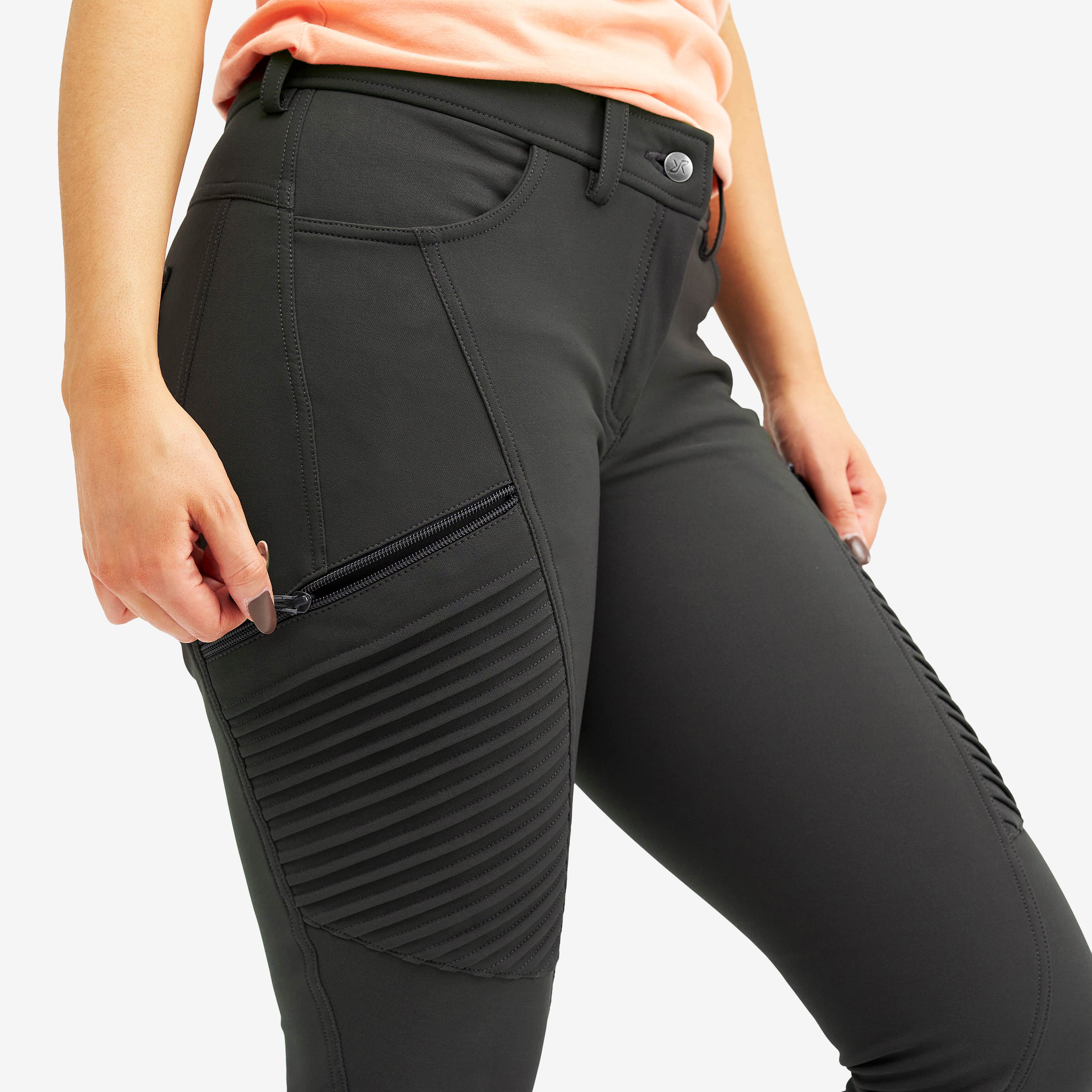Pusher Outdoor Jeans Femme Anthracite