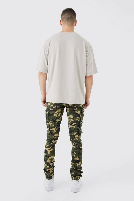Tall Skinny Camouflage Cargo-Hose