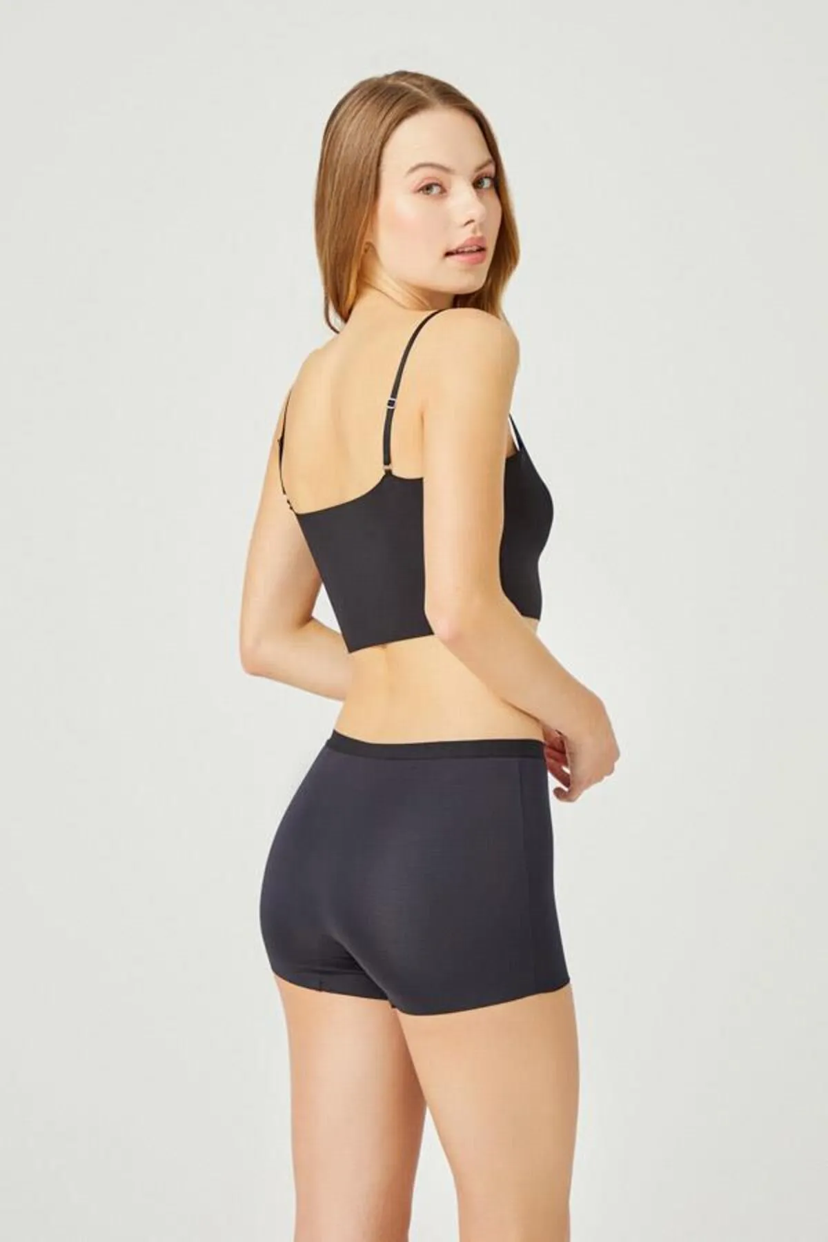 Cottonhill  Basic Laser Cut Nahtlose Damen-Boxershorts im 3er-Pack