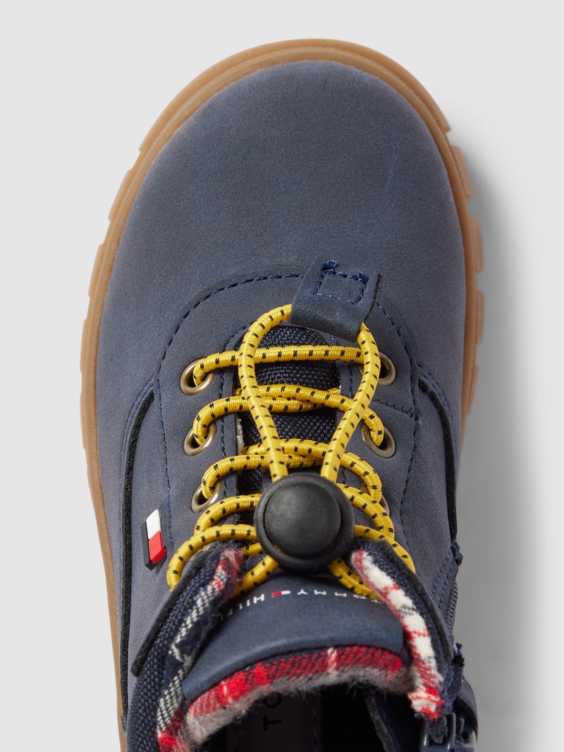 Boots mit Schnürverschluss Modell 'MICHIGAN' in marineblau