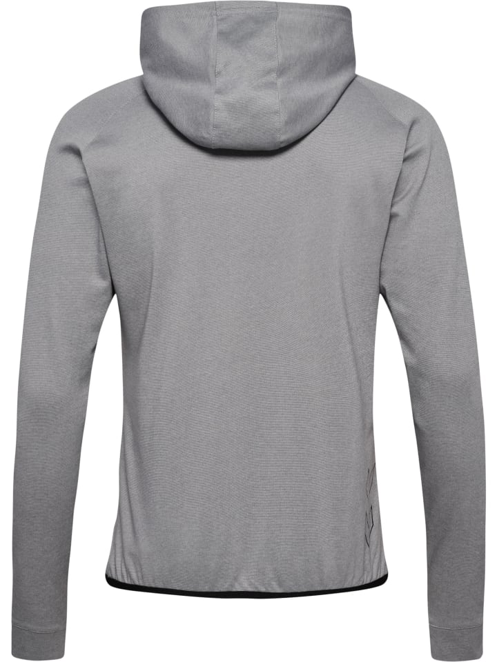 Hummel Hummel Reißverschluss Kapuzenpullover Hmlmt Interval Multisport Herren in GREY MELANGE günstig kaufen XXL