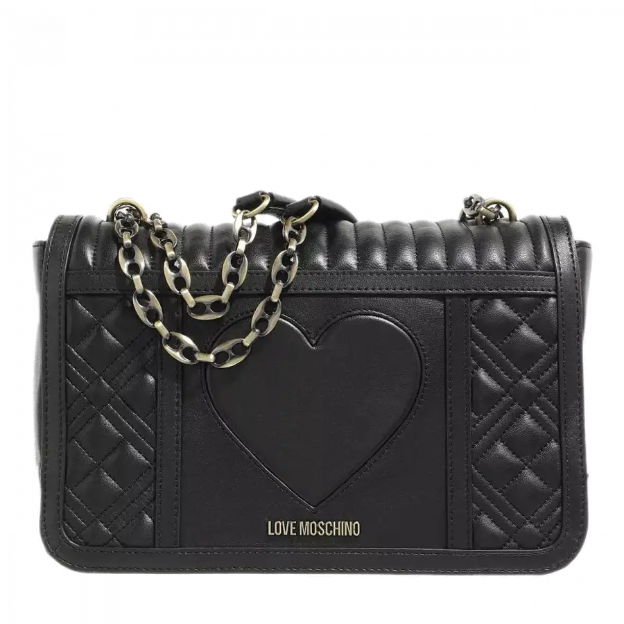 Love Moschino - Love Moschino Shoulder Bags Textil Black - schwarz