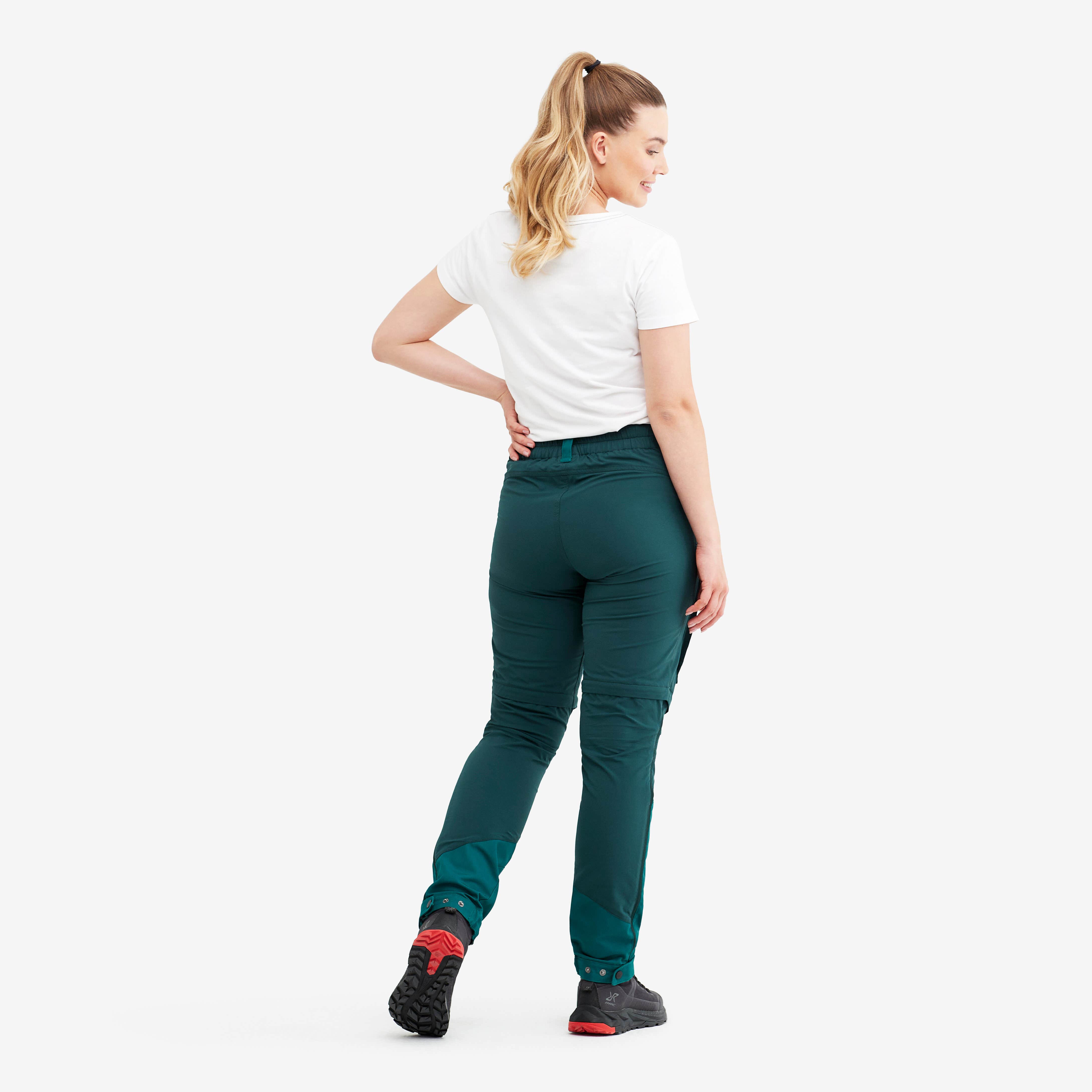 Silence T-zip Pants Femme Dark Teal