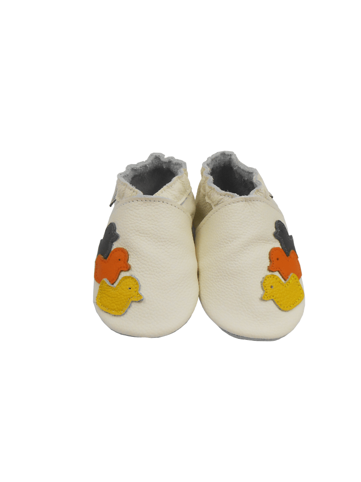 Yalion Leder-Krabbelschuhe 