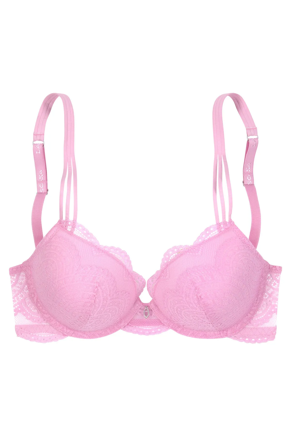LASCANA  BH - Rosa - Unifarben