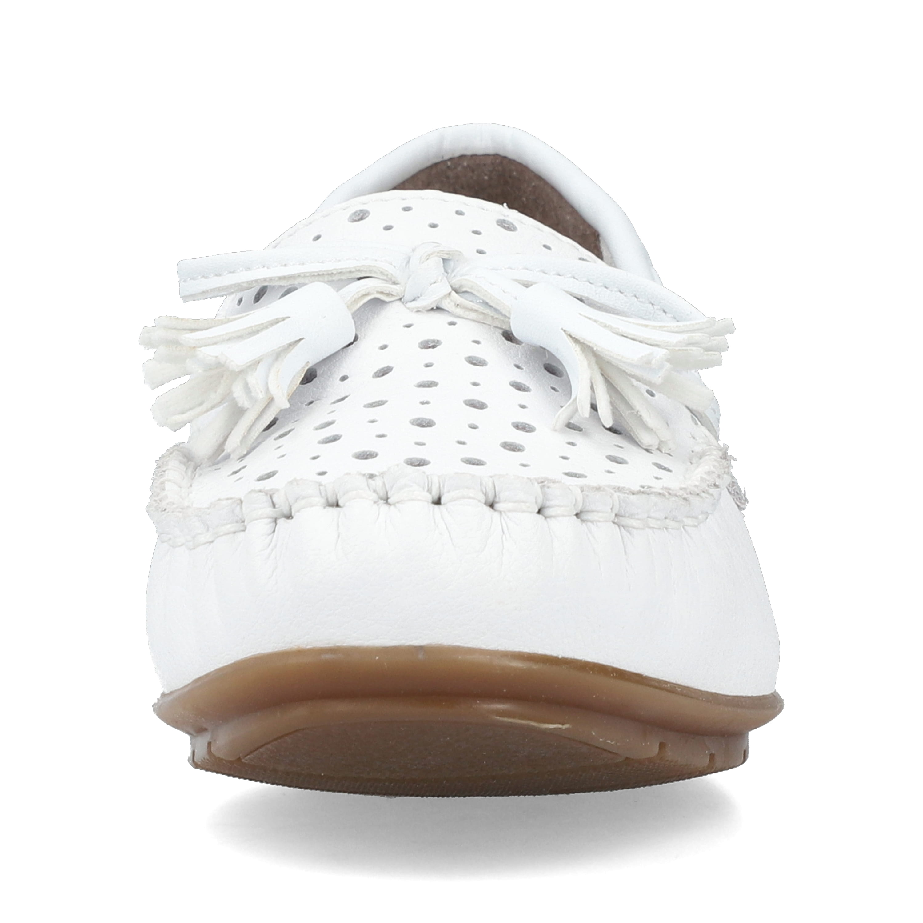 Rieker Damen Loafer reinweiss