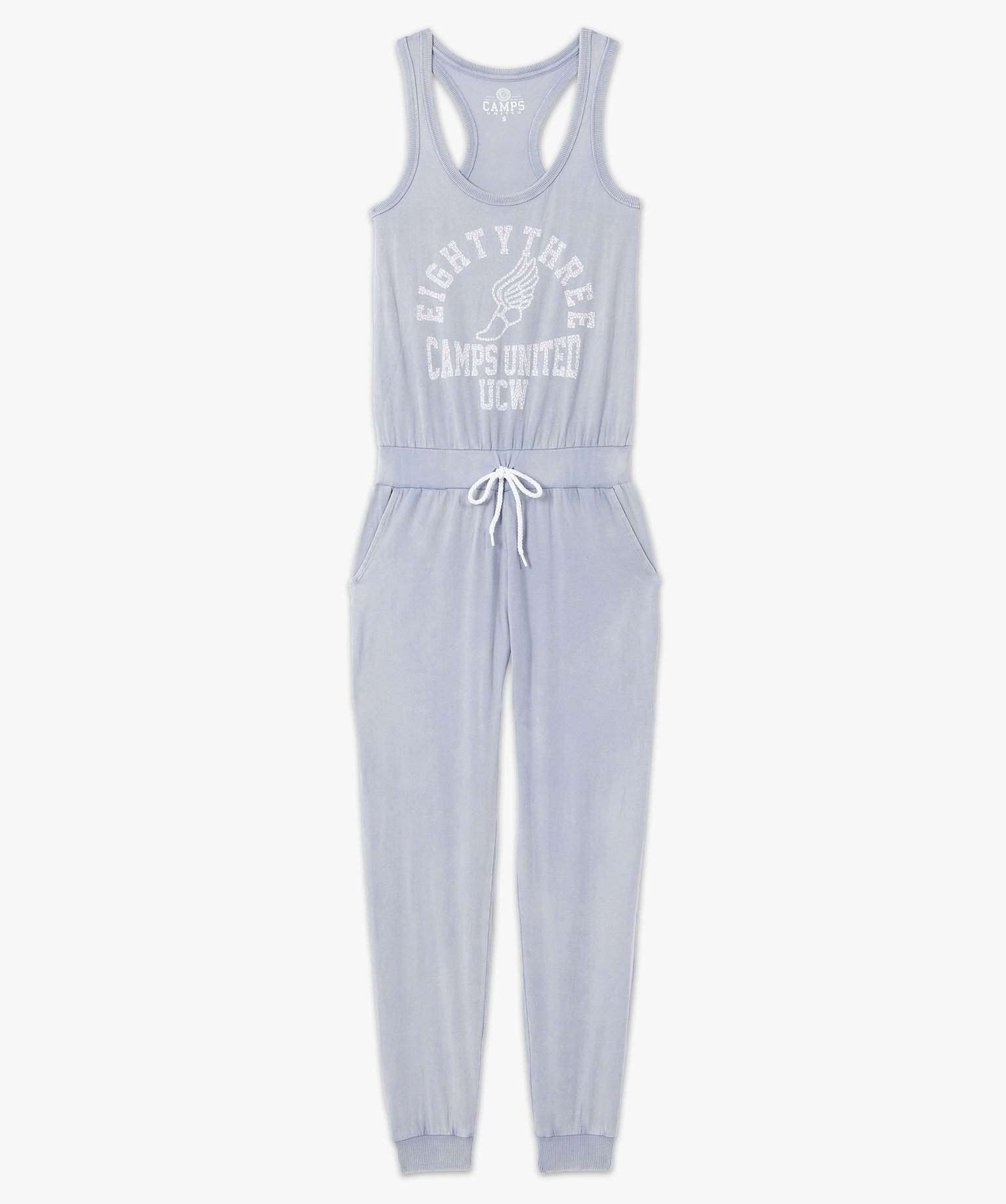 Combinaison pantalon femme en maille - Camps United bleu | GEMO