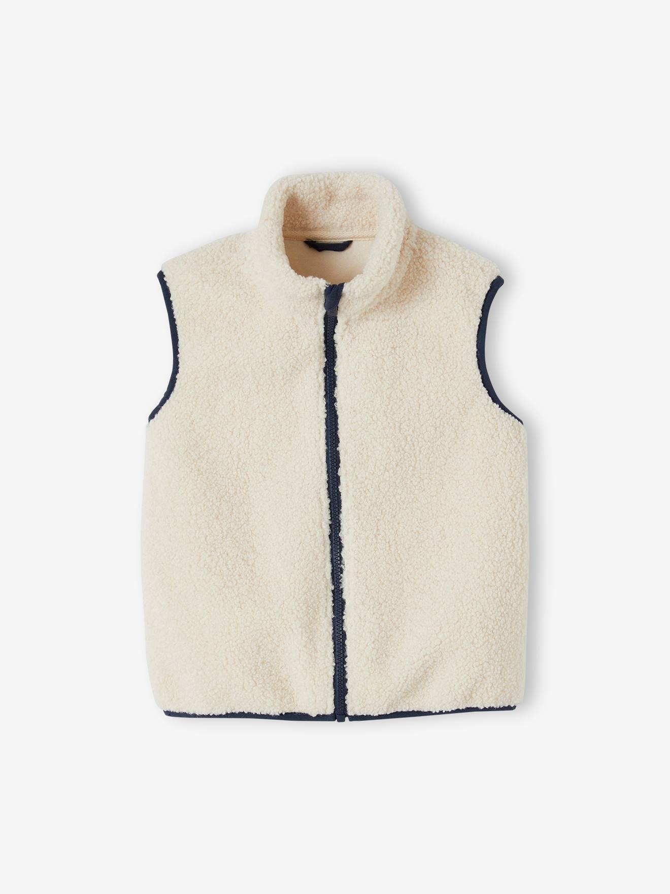 Vertbaudet Jungen 3-in-1-Regenjacke mit Fleeceweste - graublau