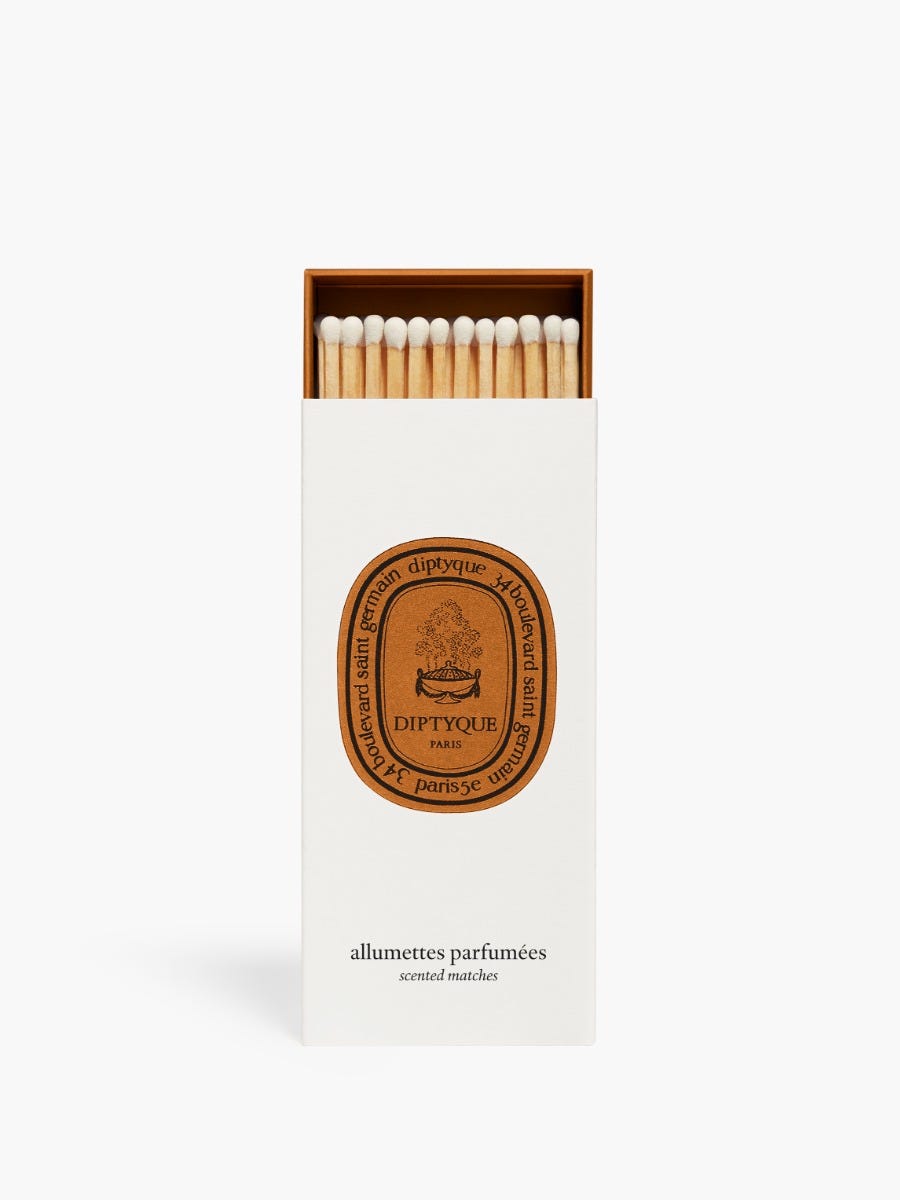 Terres Blondes - Boîte d'allumettes parfumées