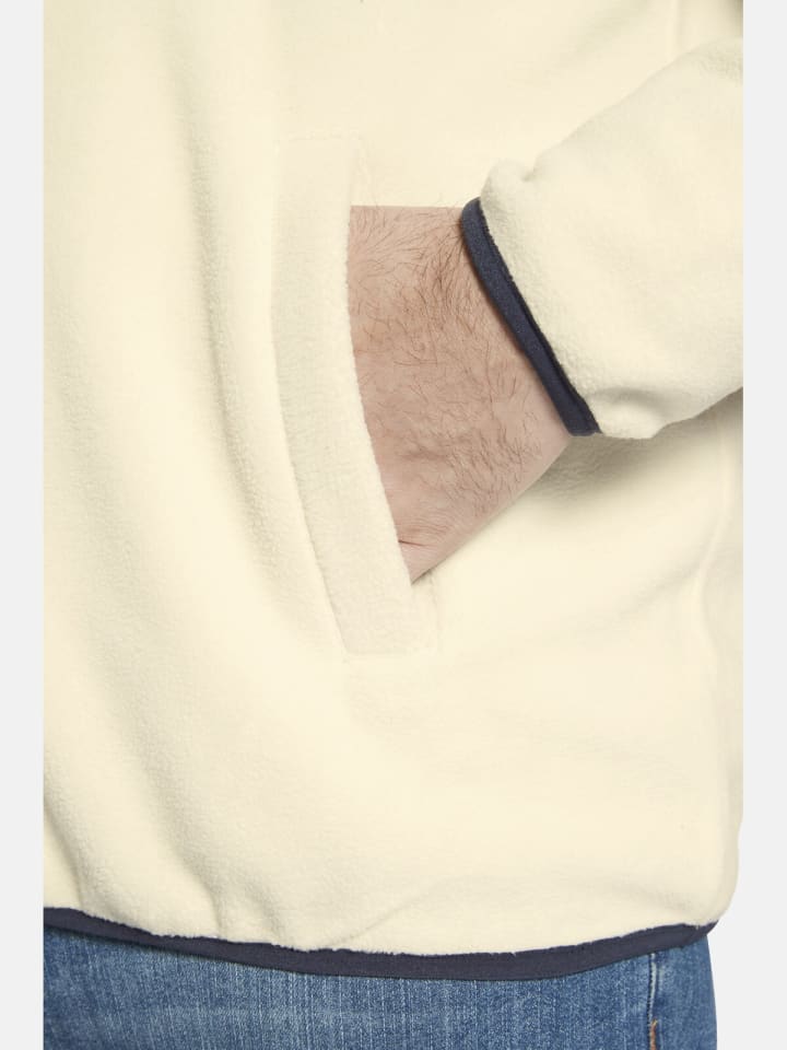 Charles Colby Fleece-Sweatshirt DUKE DILLEN in wollweiß günstig kaufen