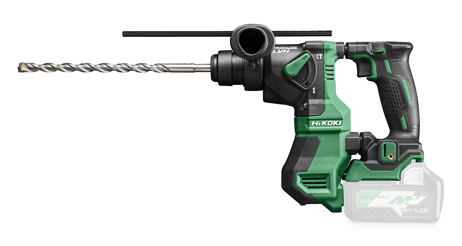 HiKOKI DH18DPAW2Z Accu Boorhamer 1,3J 18V εξαιρ. μπαταρίες και φορτιστής στη βαλίτσα HSC II