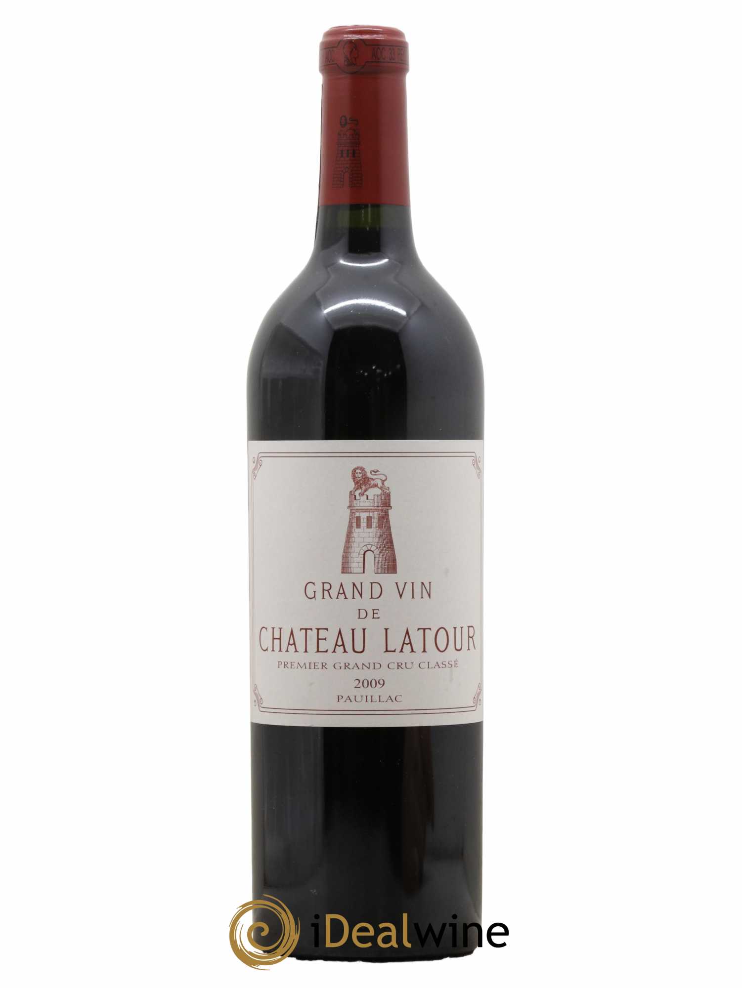 Château Latour 1er Grand Cru Classé  2009 - Lot de 1 Bouteille