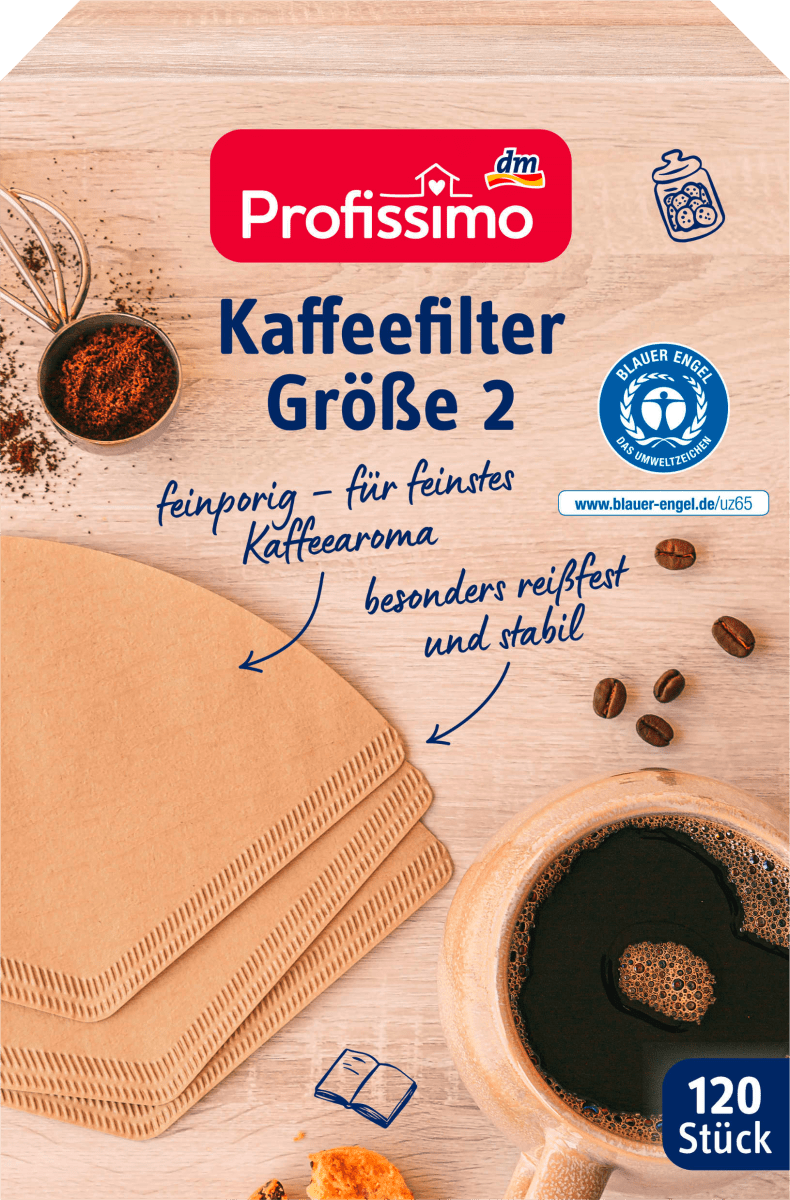 Kaffeefiter Größe 2, 120 St