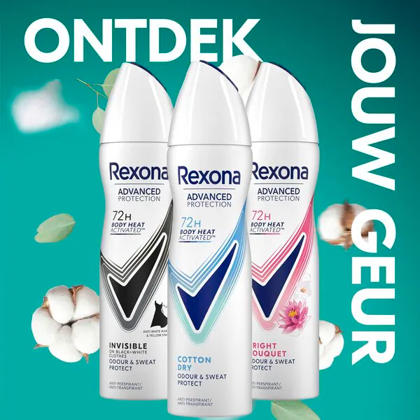 Rexona Women Advanced Protection Cotton Dry Antitranspirant Spray 150ml