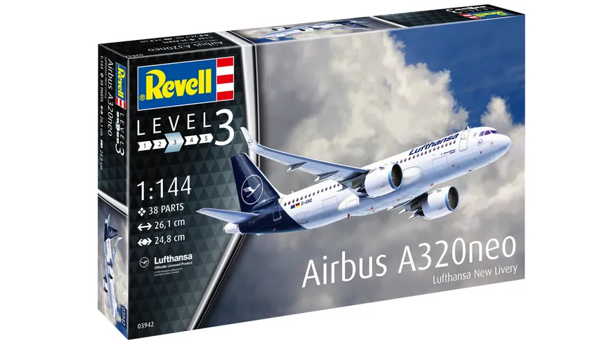 Revell 03942 - Airbus A320 Neo Lufthansa 