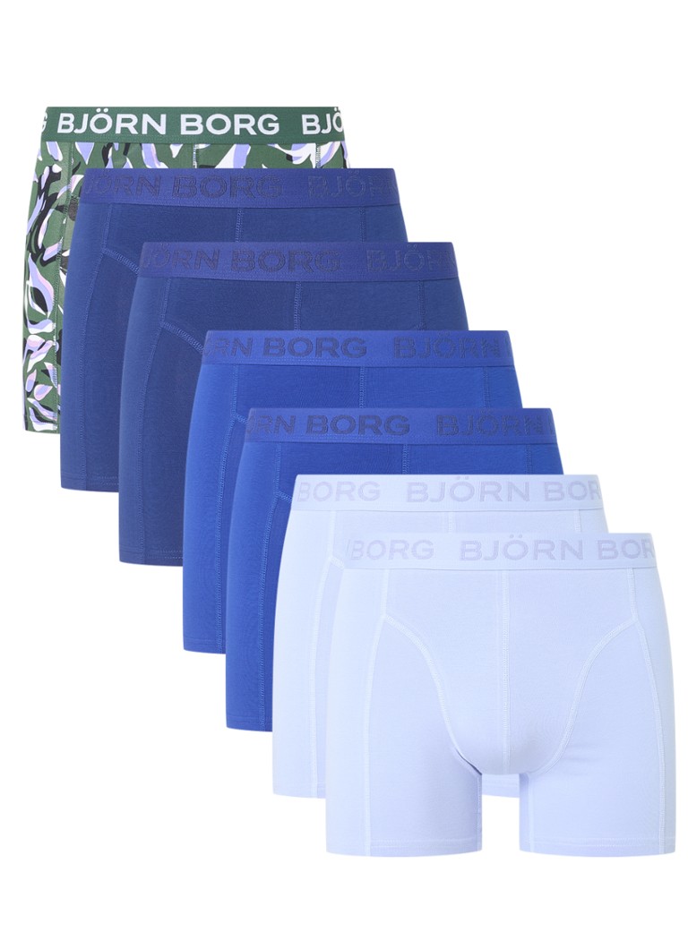 Björn Borg Boxer shorts with logo band in 7-pack