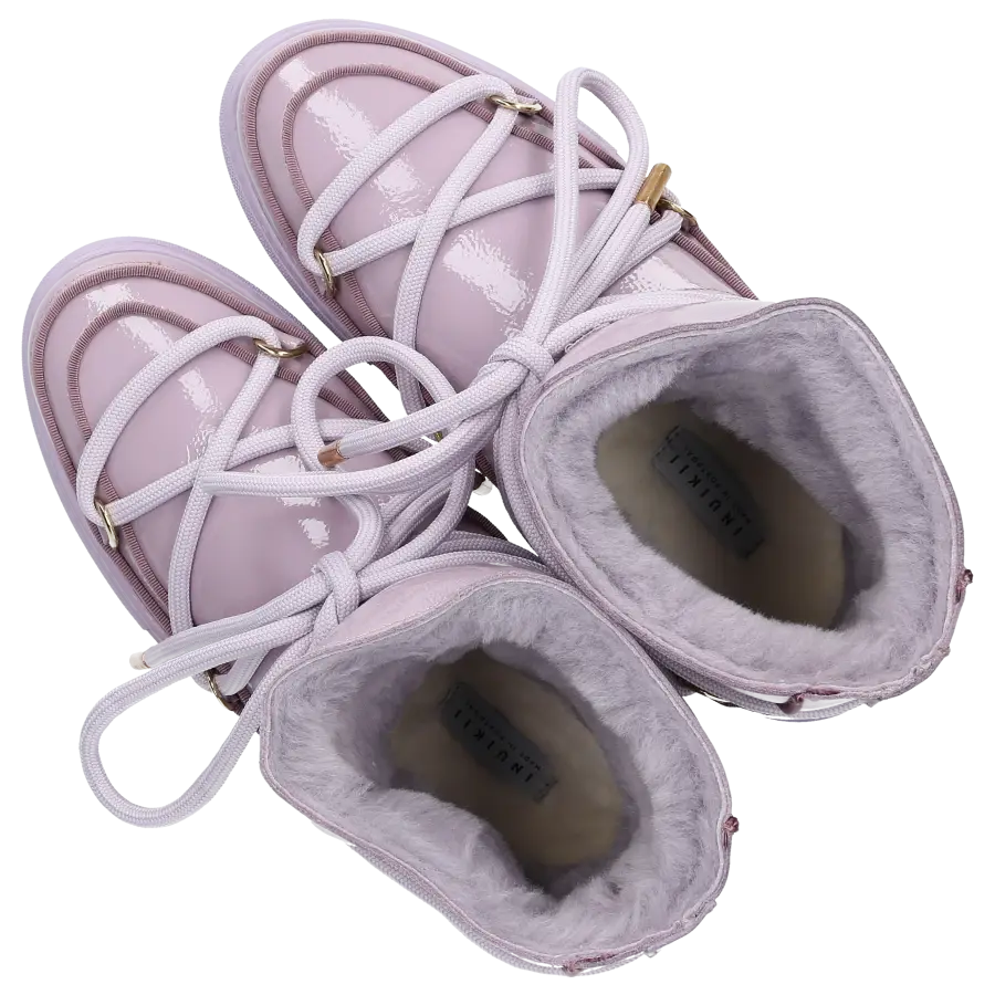 INUIKII - Snowboots NAPLACK Lackleder - lila