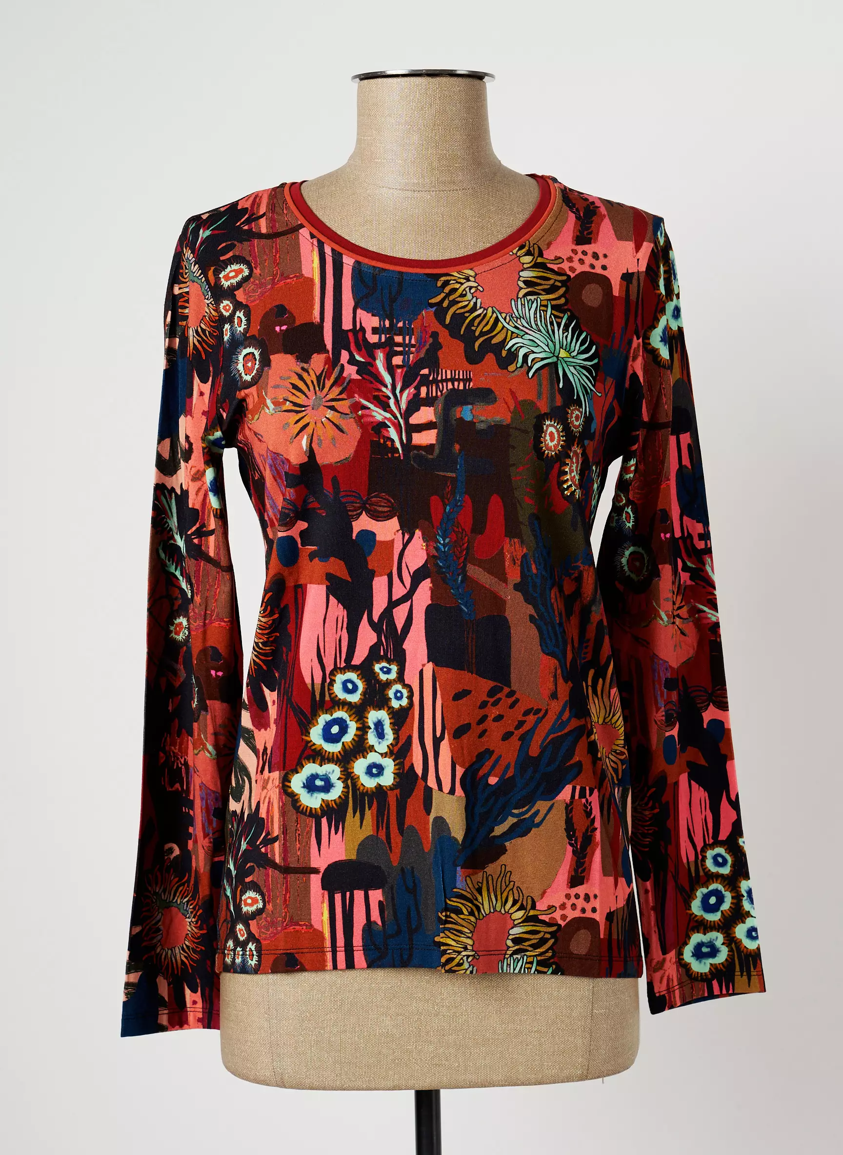 Maloka Tshirts Femme couleur rose