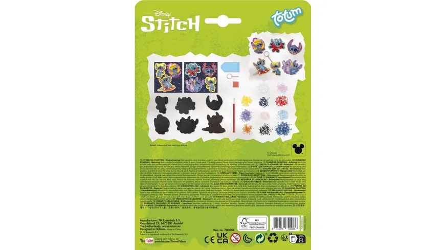 Stitch Diamantbasteln Und Magnetspaß