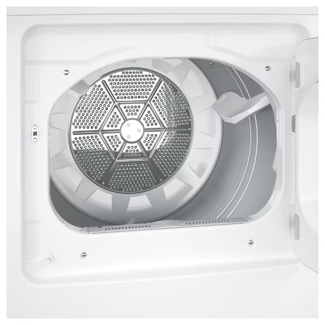 GE 7.2-cu ft Electric Dryer (White)