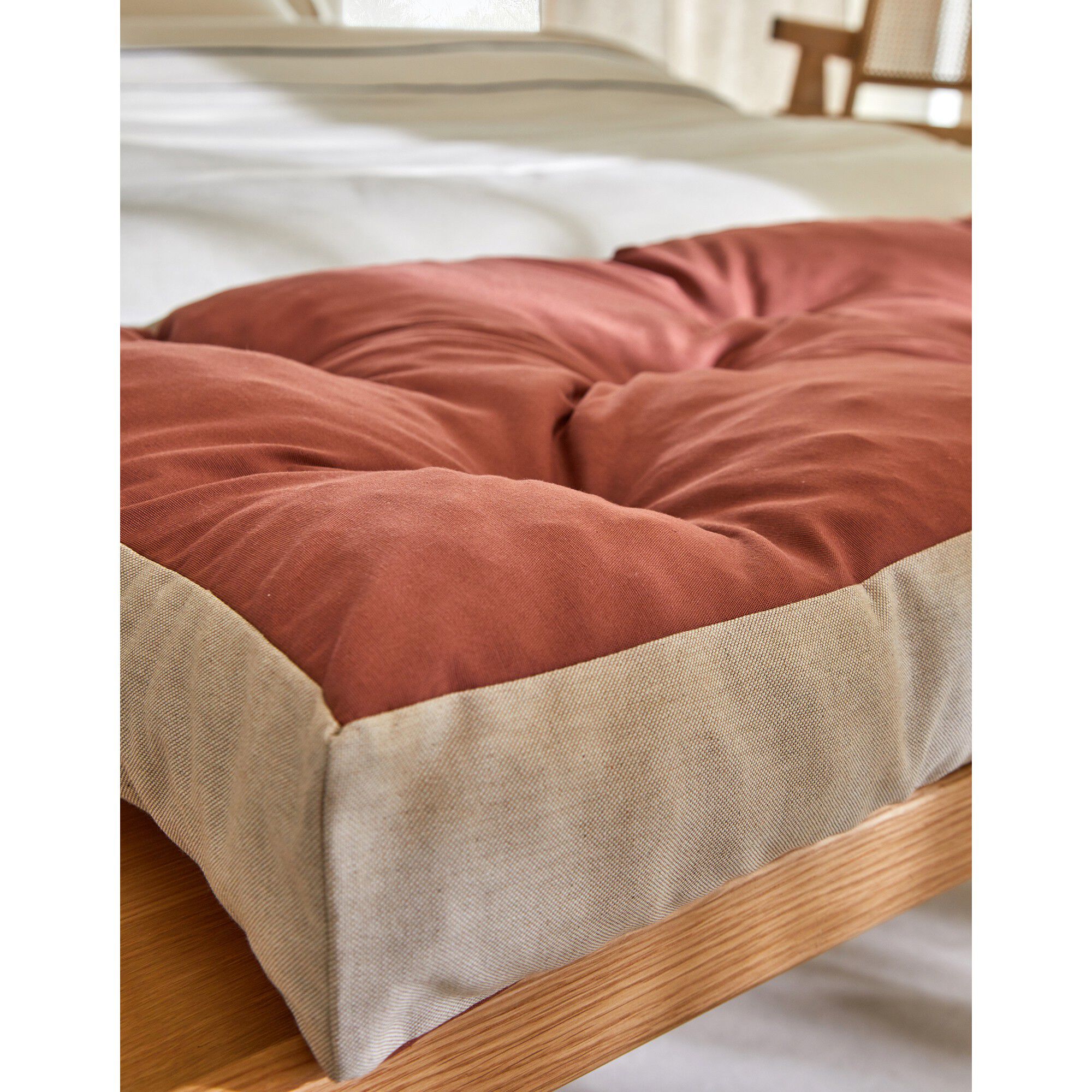 Long coussin de sol, collection 