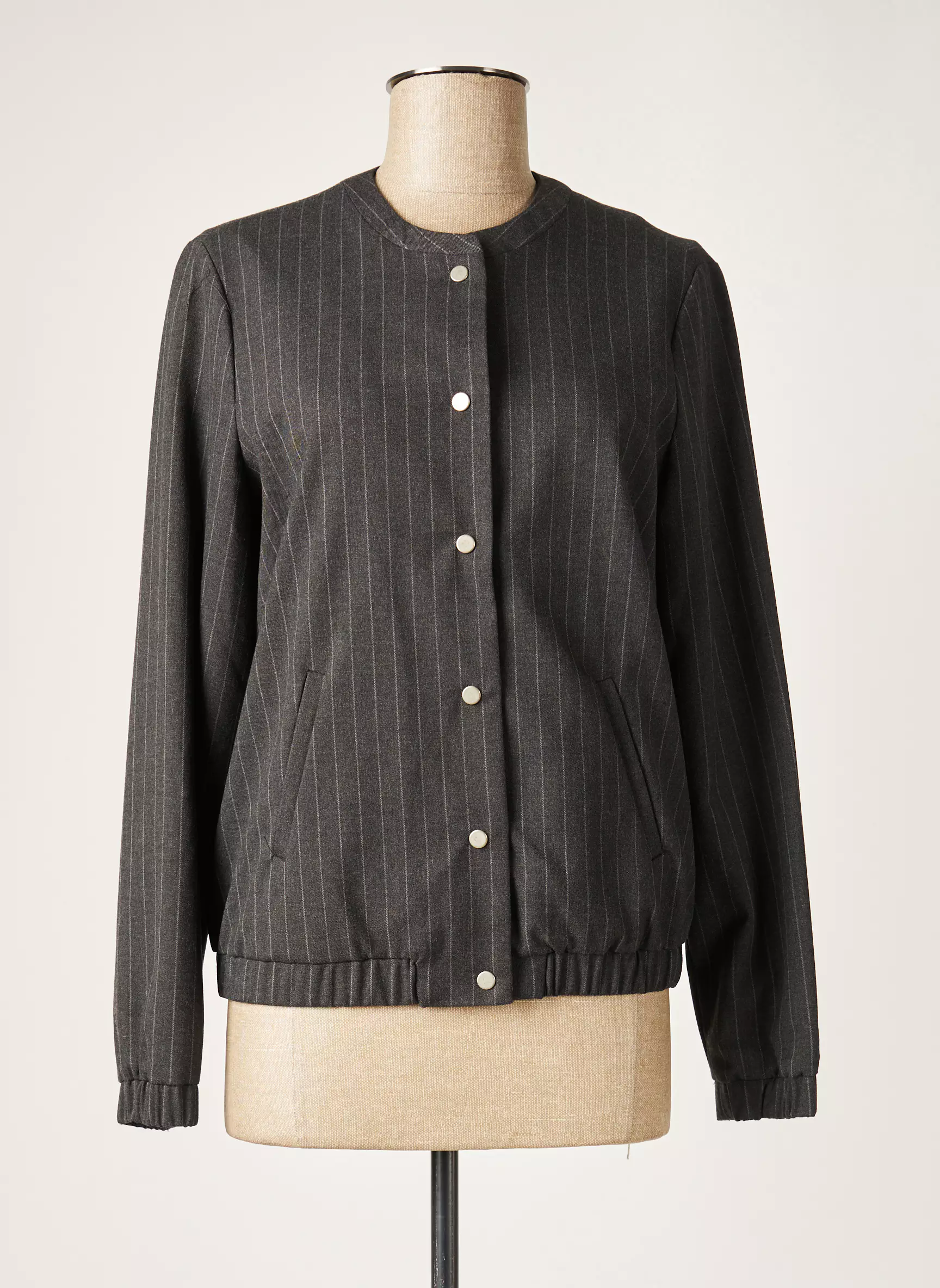 C Est Beau La Vie Vestecasual Femme couleur gris