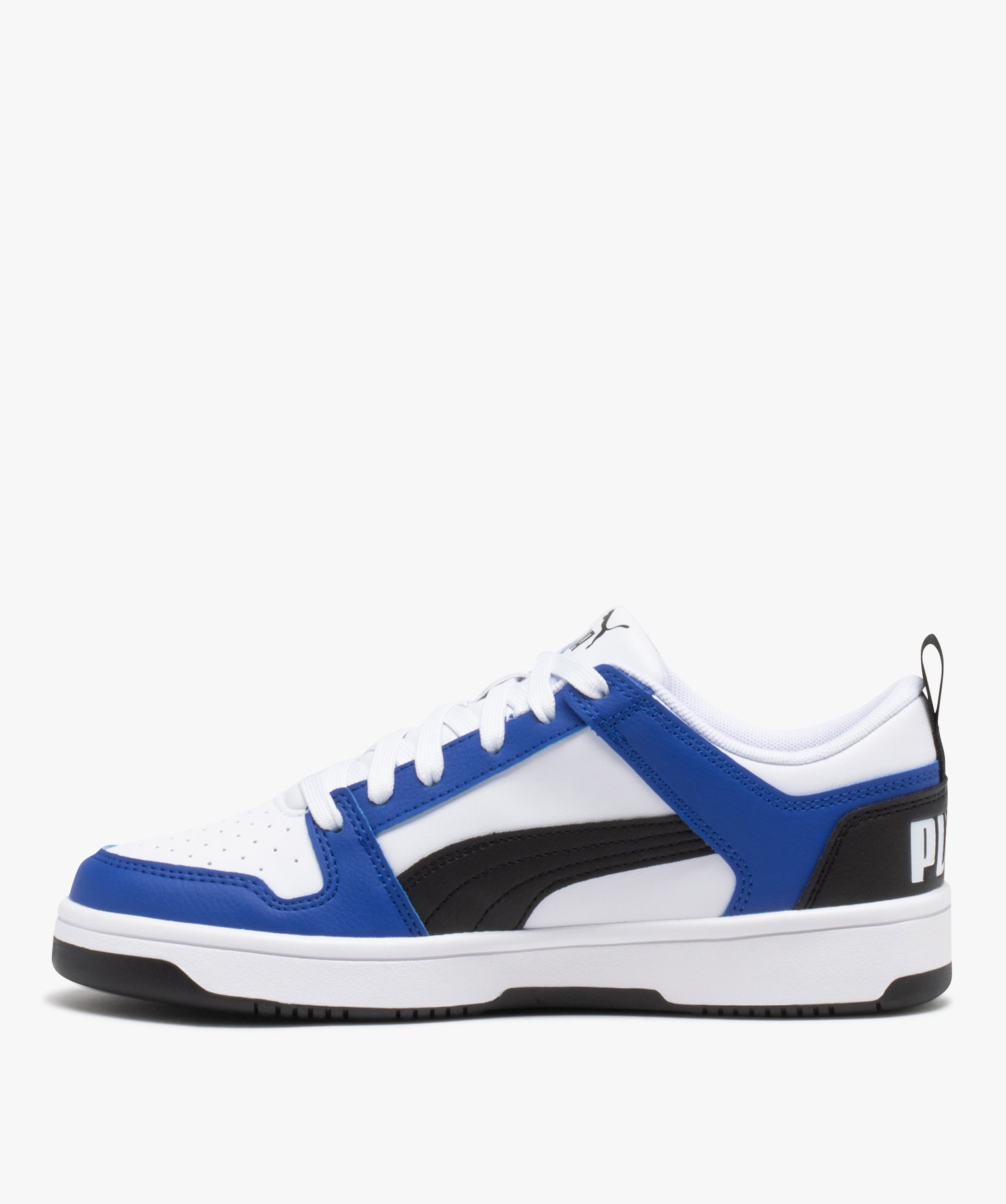 Baskets Garçon tricolores à lacets - Puma blanc | GEMO