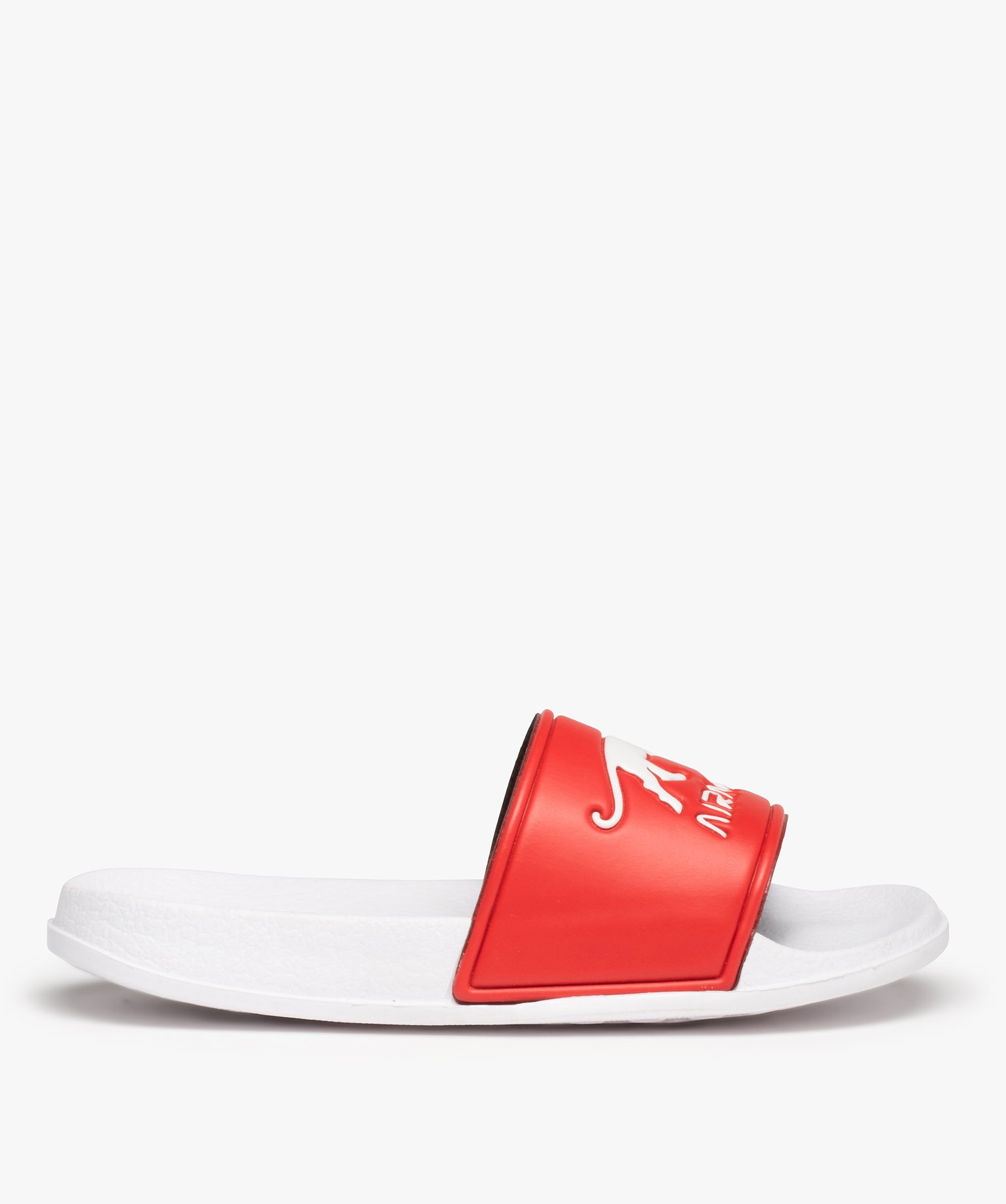 Mules de piscine Garçon à bandeau imprimé - Airness rouge | GEMO