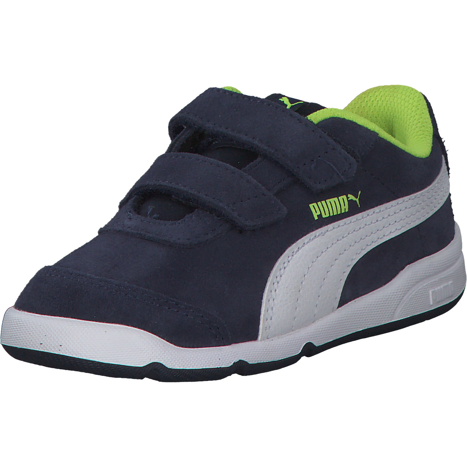 Puma Stepfleex 2 SD V Inf 371231, Halbschuhe (Kinder), Kinder, Blau/Lime