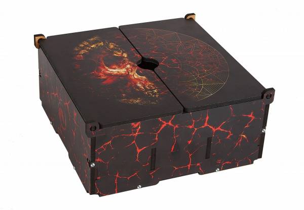 Card Storage Case Small: Inferno