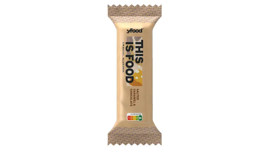 yfood Riegel Salted Caramel & Chocolate 60 g
