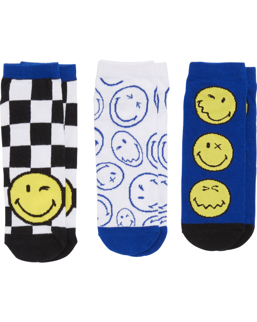 Smiley World Sneakersocken