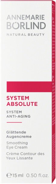 ANNEMARIE BÖRLIND SYSTEM ABSOLUTE Glättend Augencreme