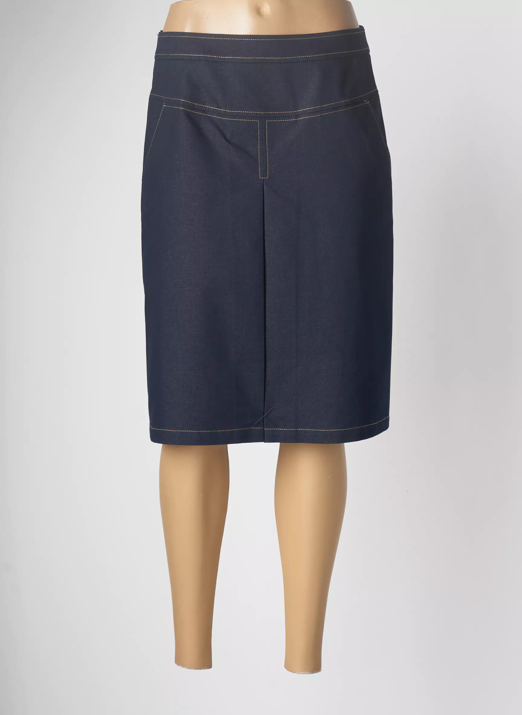 Devernois Jupes Mi Longues Femme couleur bleu