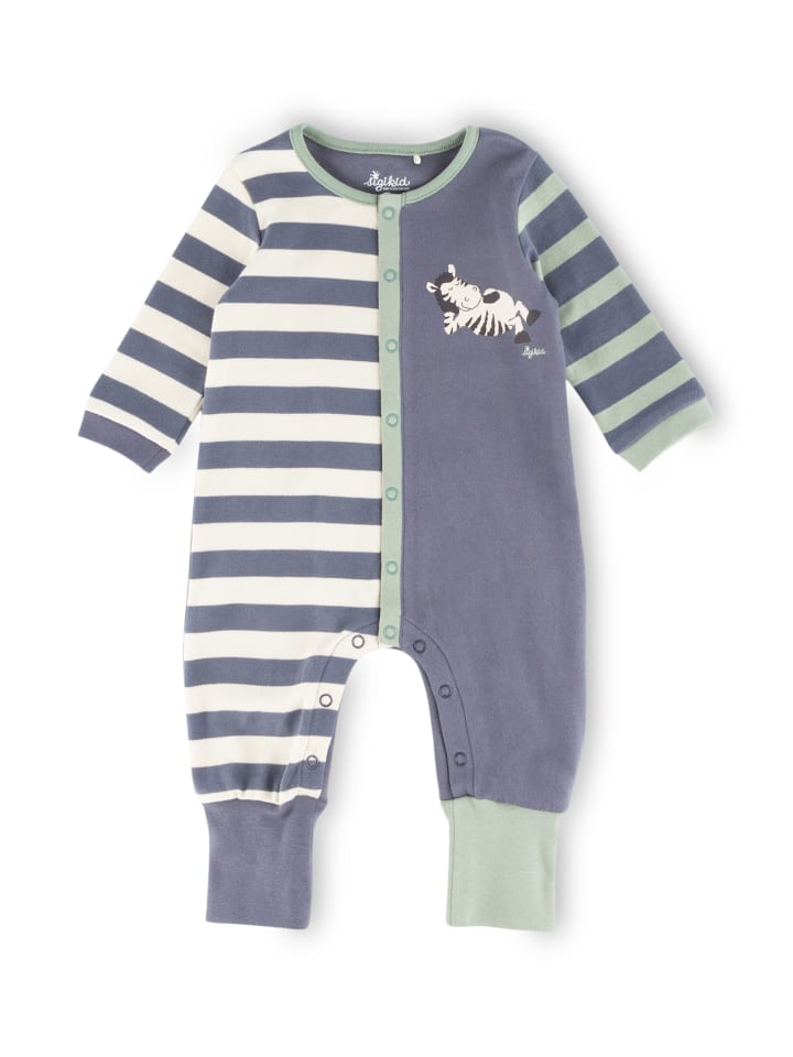 Sigikid Overall Baby Nachtwäsche in blau günstig kaufen