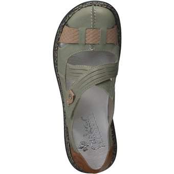 Rieker Slipper in grün