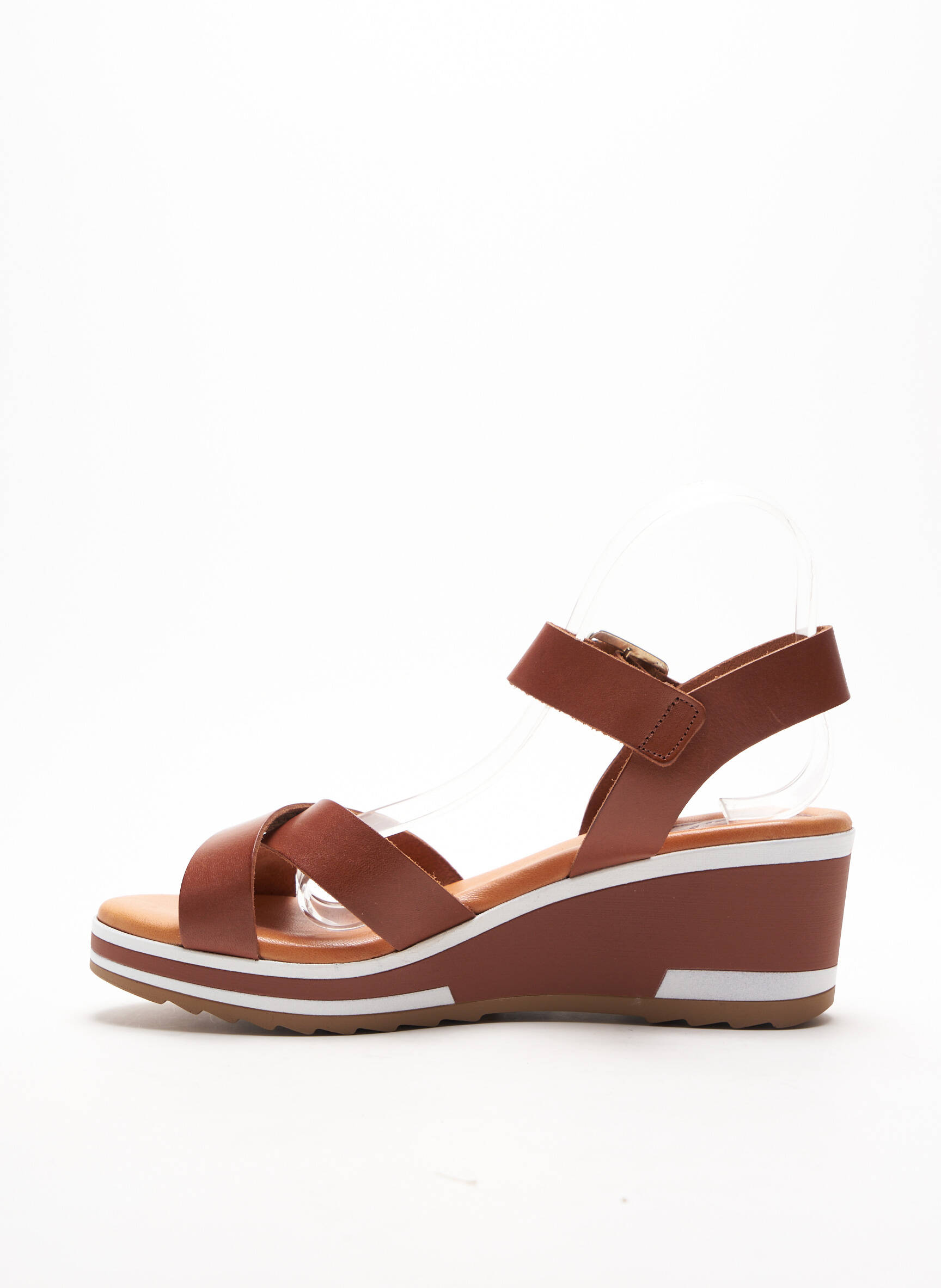 Kickers Sandales Nu Pieds Femme couleur marron