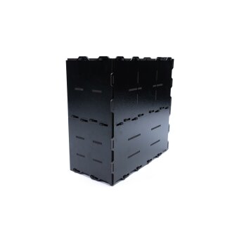 Black Paint Rack: Eck Farbregal Top (Tribüne)
