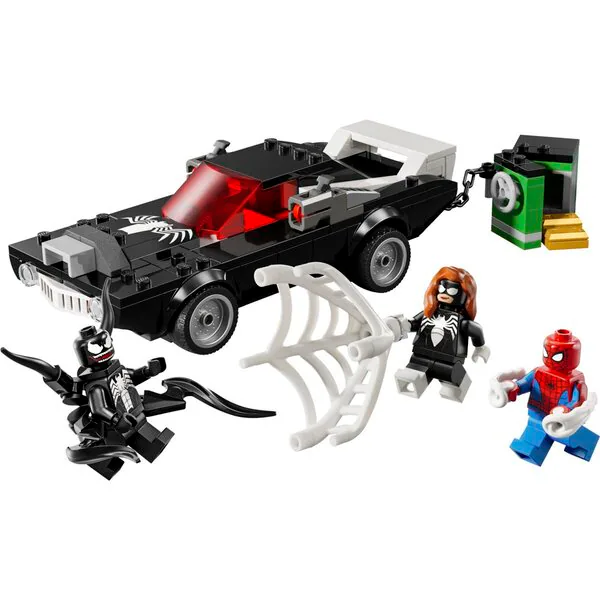 LEGO Marvel 76309 Hämähäkkimies vastaan Venoms Klassikkoauto