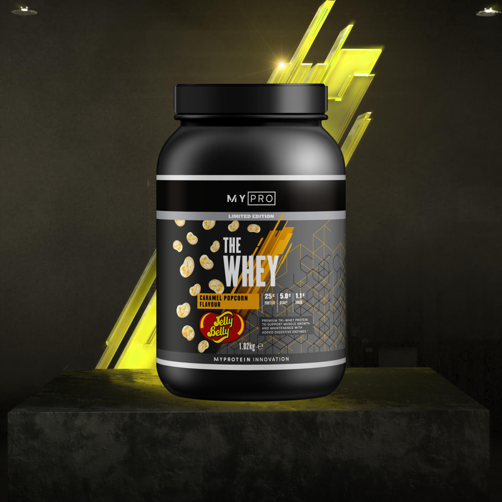 MyPRO *IS* - THE Whey Jelly Belly Limited Edition, Caramel Popcorn, 30 Servings