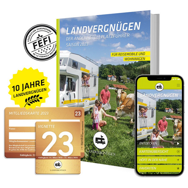 LANDVERGNÜGEN 2023 - Stellplatzführer