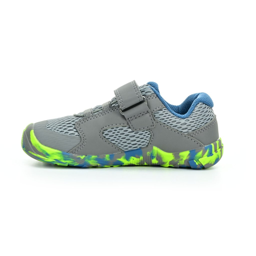 Superfit Trace Hellgrau/Gelb Barfußsneakers