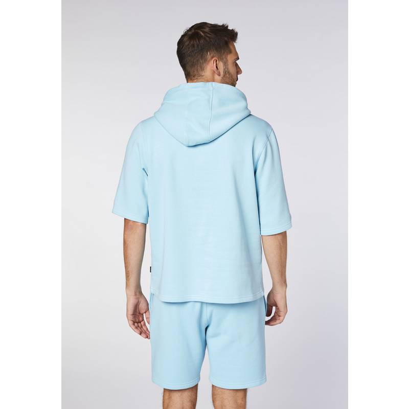 Chiemsee Kurzarm-Hoodie Sweatshirt Herren