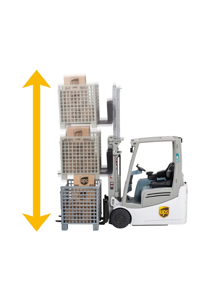 Happy People Ferngesteuerter Gabelstapler UPS Jungheinrich EFG 216 K Li-Ion in mehrfarbig günstig kaufen onesize
