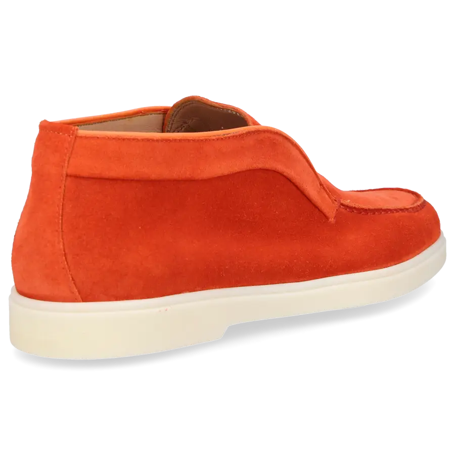 Santoni - Stiefeletten DESERT BOOT Veloursleder - orange
