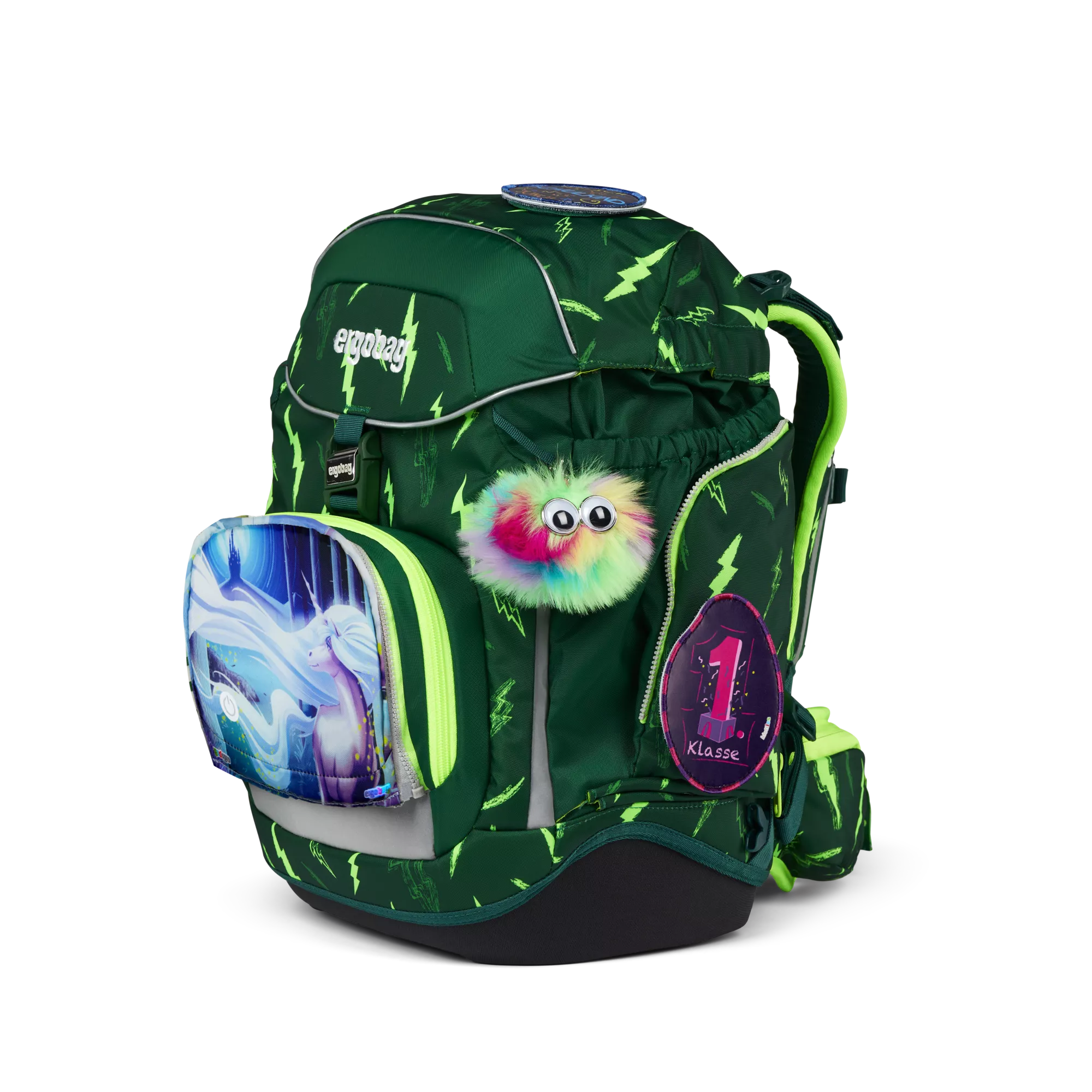 ergobag Schulrucksack-Set Bärtastisch