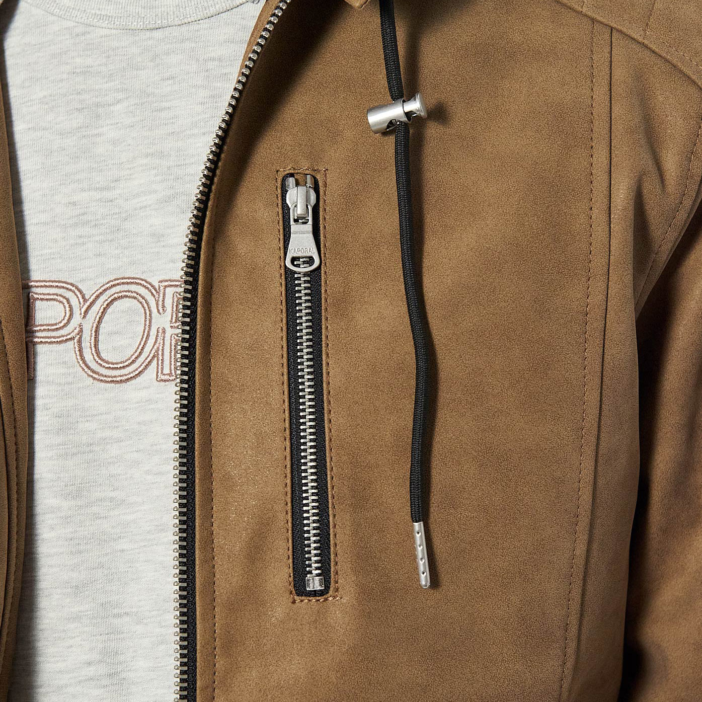 SISKA  Blouson marron Homme