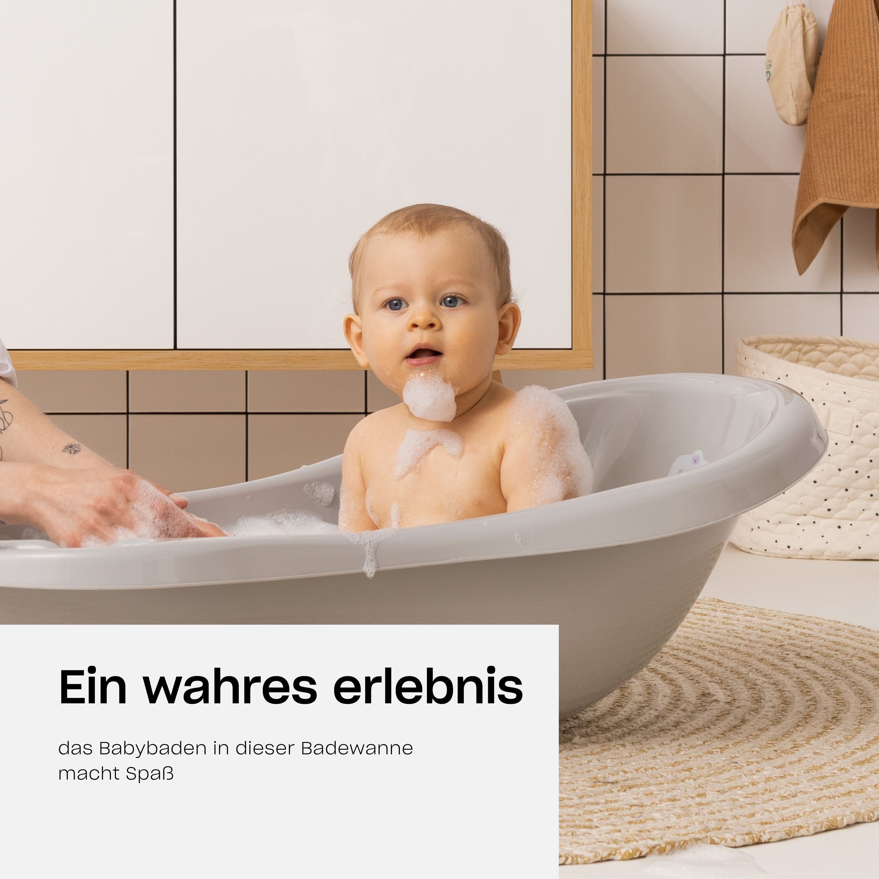 Hylat Baby Babybadewanne Produkte für Kinder, (Set)
