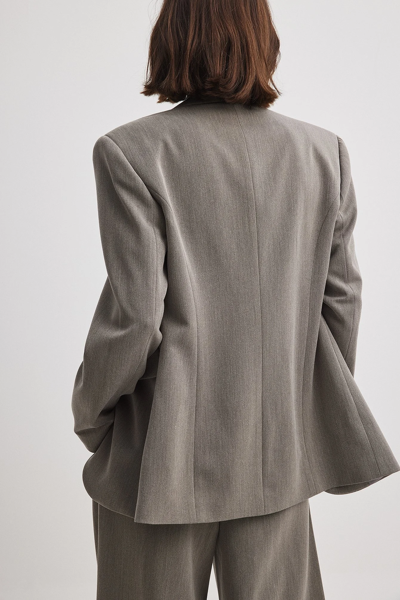 Fitted Overlap Blazer